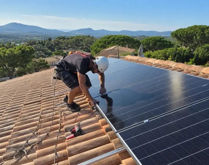Installateur panneaux solaires Brains — pose photovoltaïque sur toiture